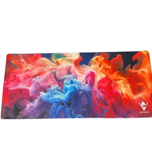MOUSEPAD MAGMA XXL 90X40CM RED - BLUE