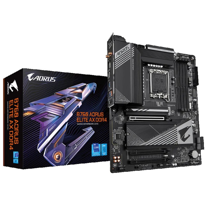 MOTHERBOARD INTEL B760 AORUS ELITE AX DDR4
