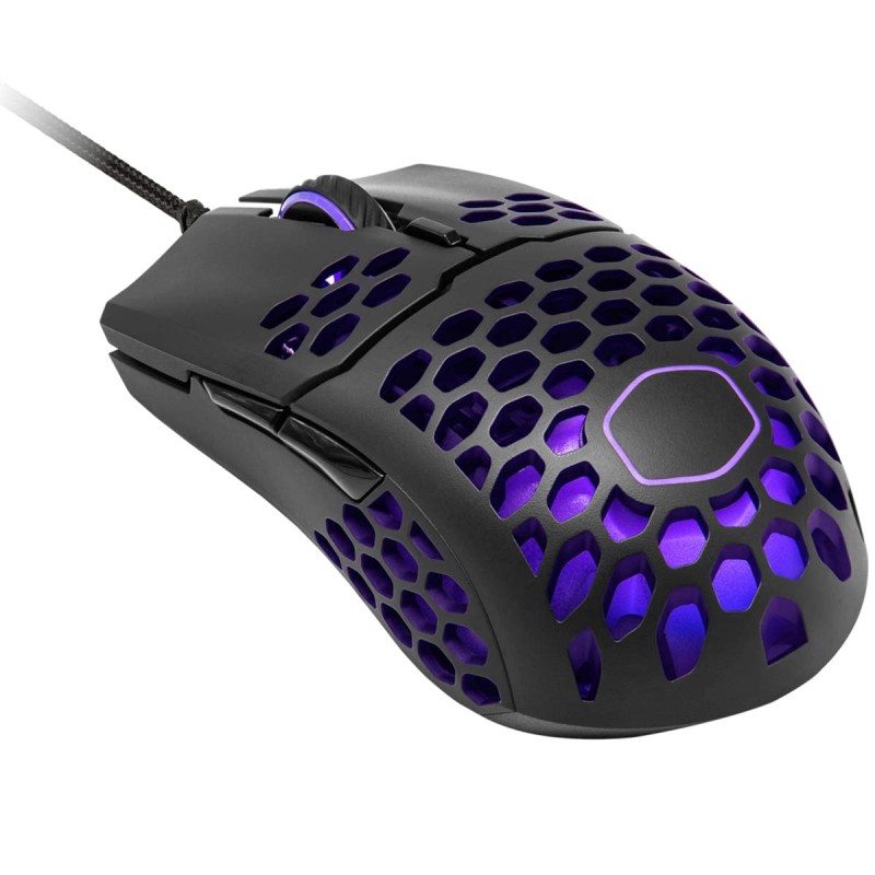 MOUSE COOLERMASTER MM711 BLACK