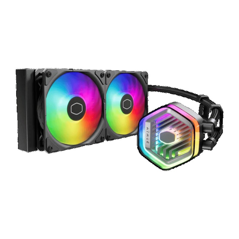 WATERCOOLING COOLERMASTER MASTERLIQUID 240 ATMOS ARGB BLACK